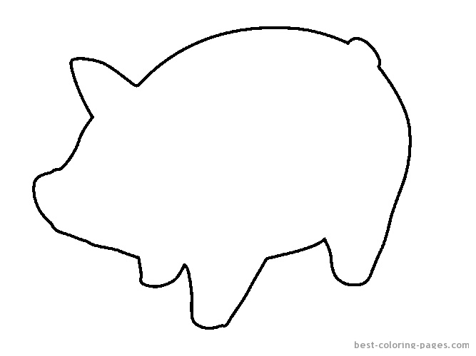 Coloring page pig animals â printable coloring pages