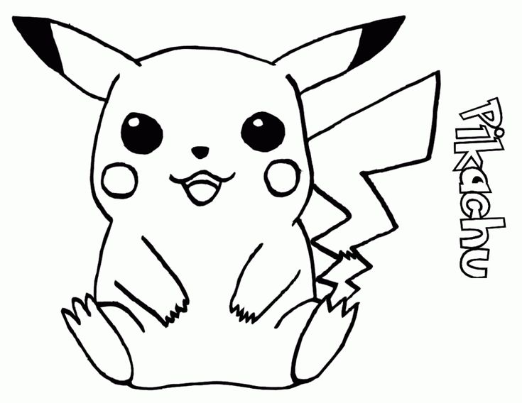 Free printable pikachu coloring pages for kids pokemon coloring pages pokemon coloring cute coloring pages