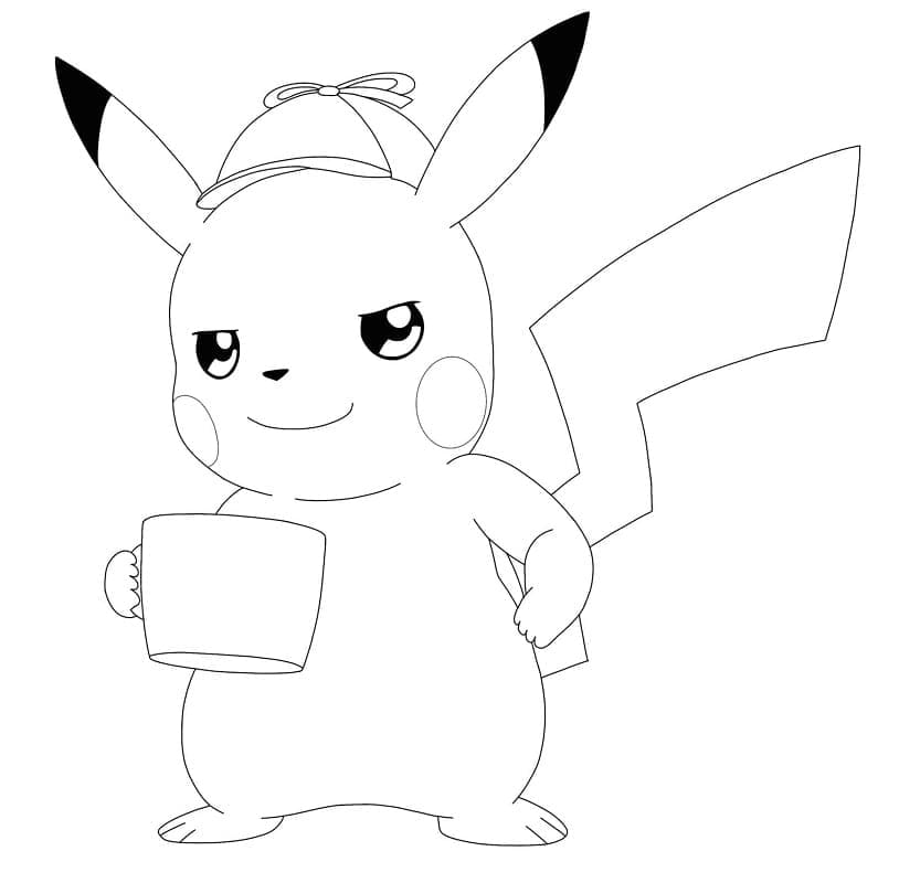 Pikachu coloring pages