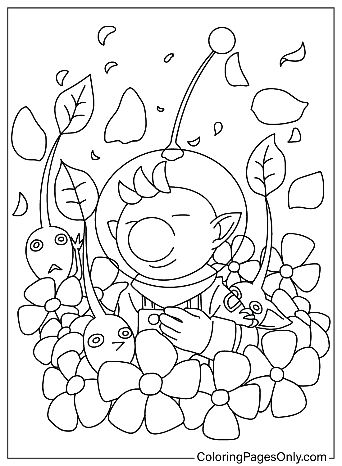 Color page pikmin