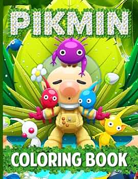 Pikmin coloring book coloring books for kid and adult witch ultimate books