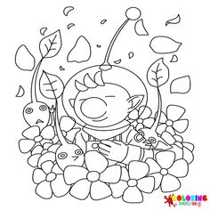 Pikmin coloring pages ideas coloring pages free printable coloring pages color