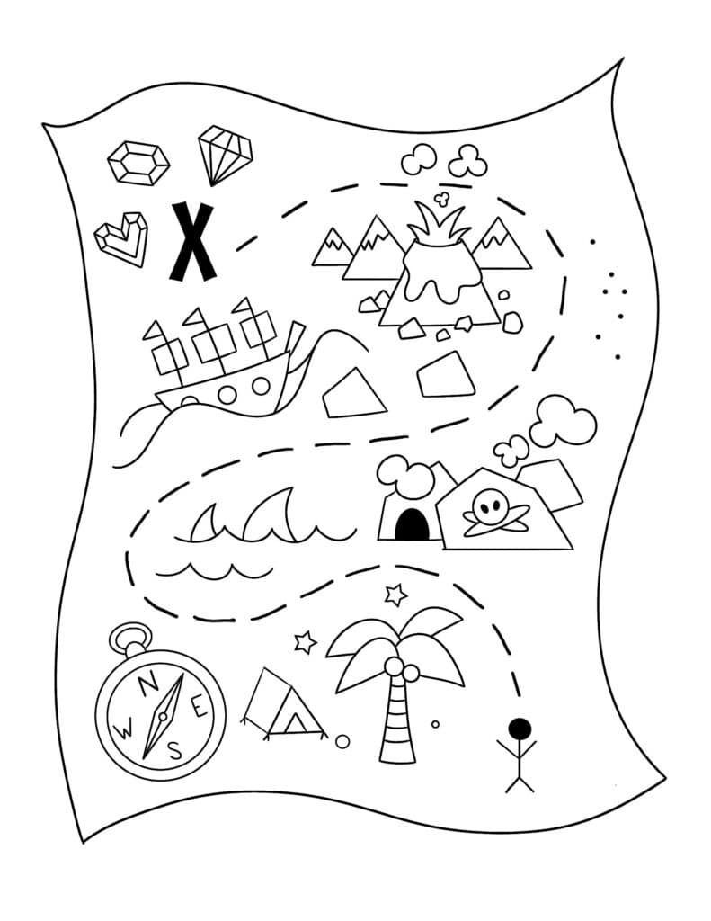 Free pirate worksheets for preschool â the hollydog blog