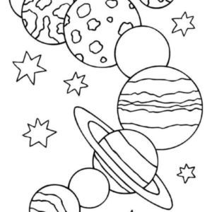 Planet coloring pages printable for free download