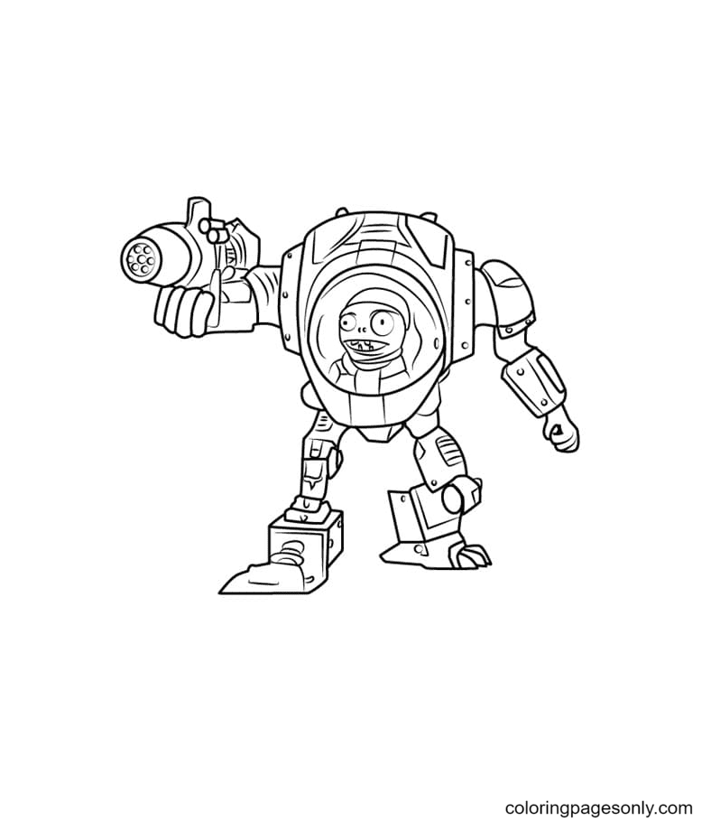 Plants vs zombies coloring pages printable for free download