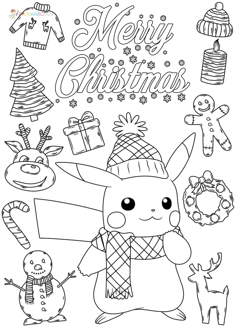 Christmas coloring pages pictures free printable