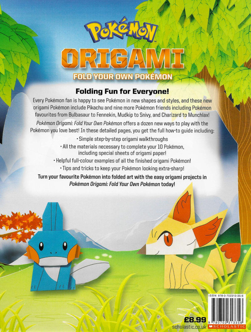 Pokemon origami