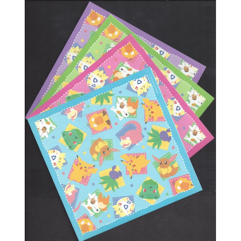 Origami paper pokemon print
