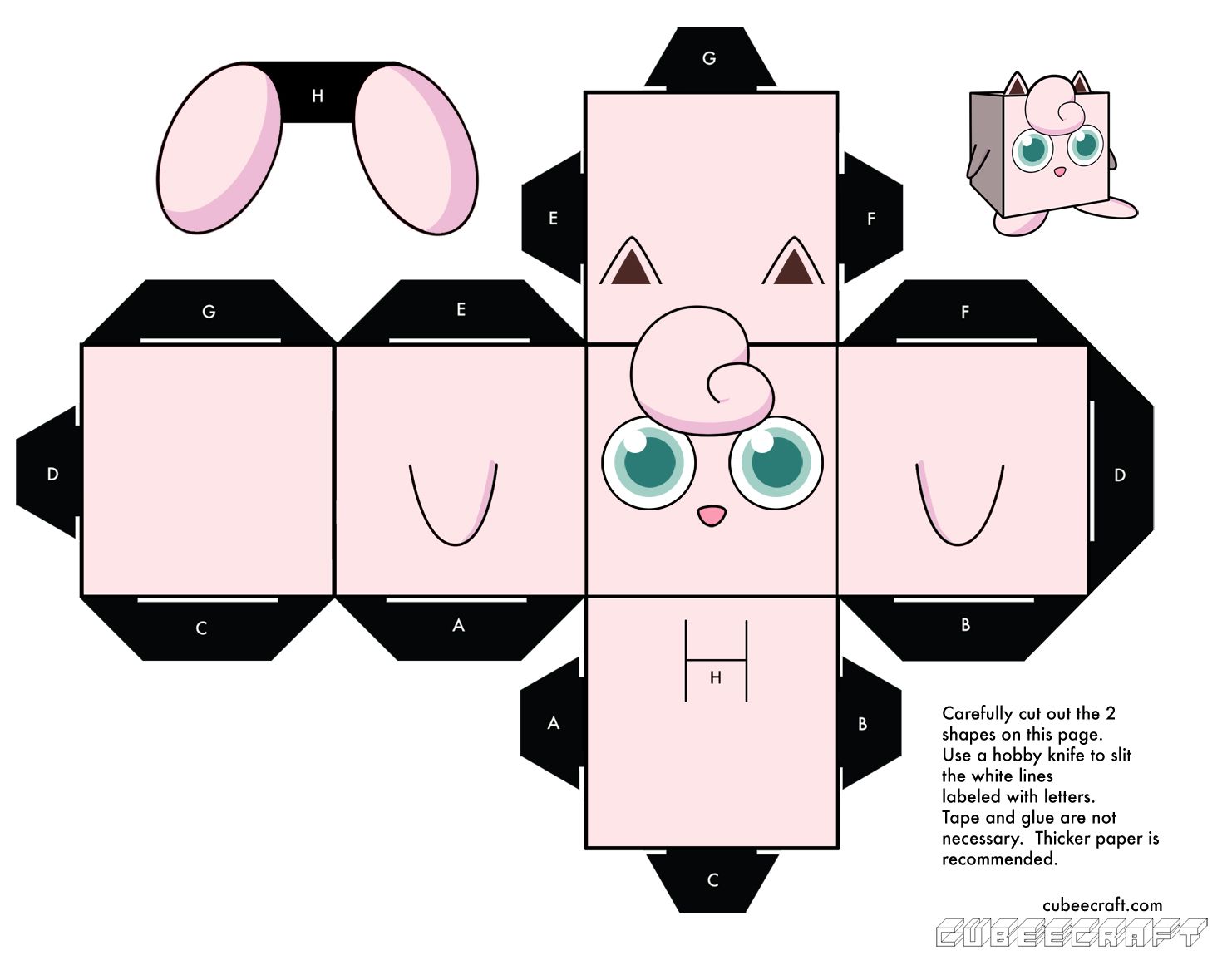 Pokemon coloring pages jigglypuff cubee activity sheet pokemon pokemon papercraft festa infantil pokemon pokemon jigglypuff