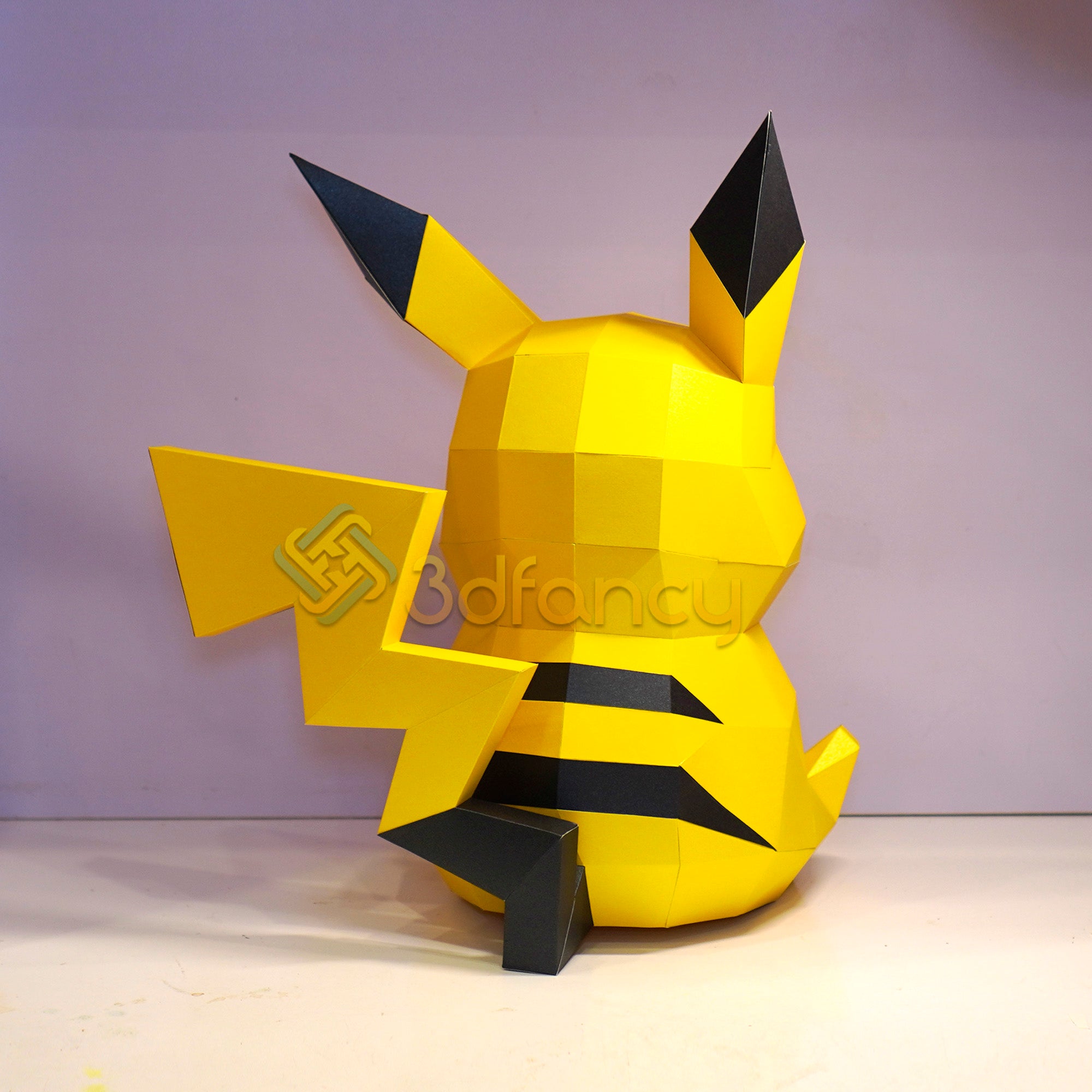 Pokãmon papercraft diy pikachu d papercraft svg cricut pdf silhouette studio template â