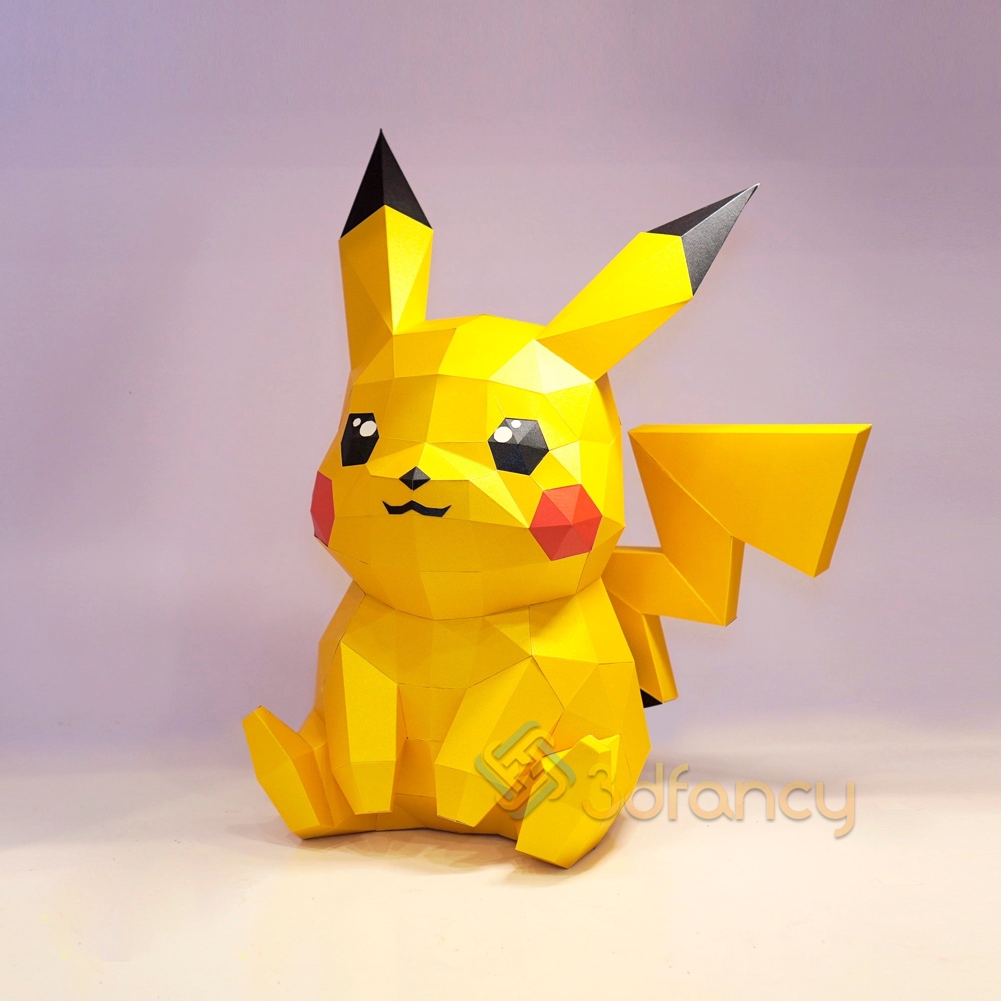 Pokãmon papercraft diy pikachu d papercraft svg cricut pdf silhouette studio template â