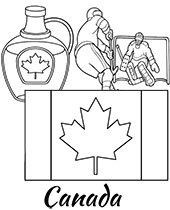 Polish flag coloring sheet poland