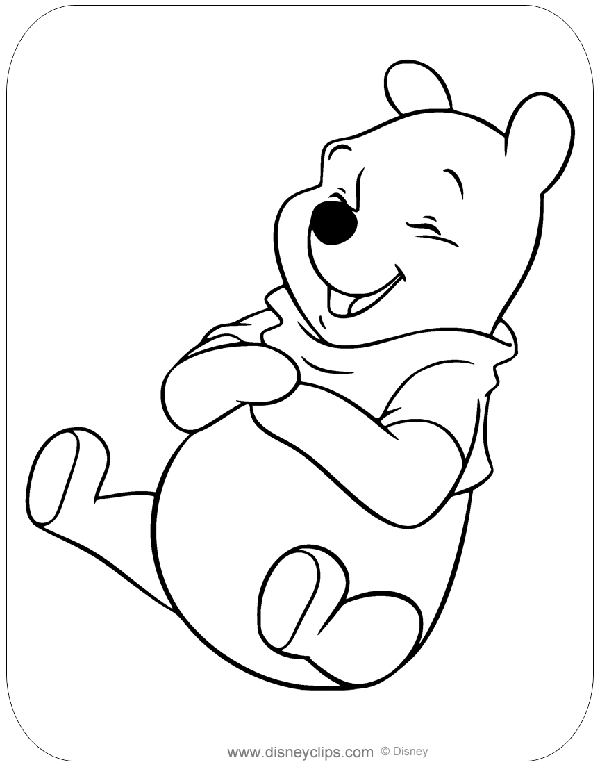Misc winnie the pooh coloring pages in pdf