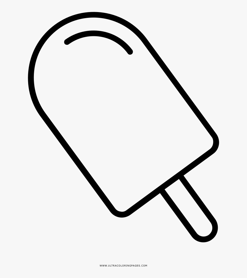 Popsicle coloring page