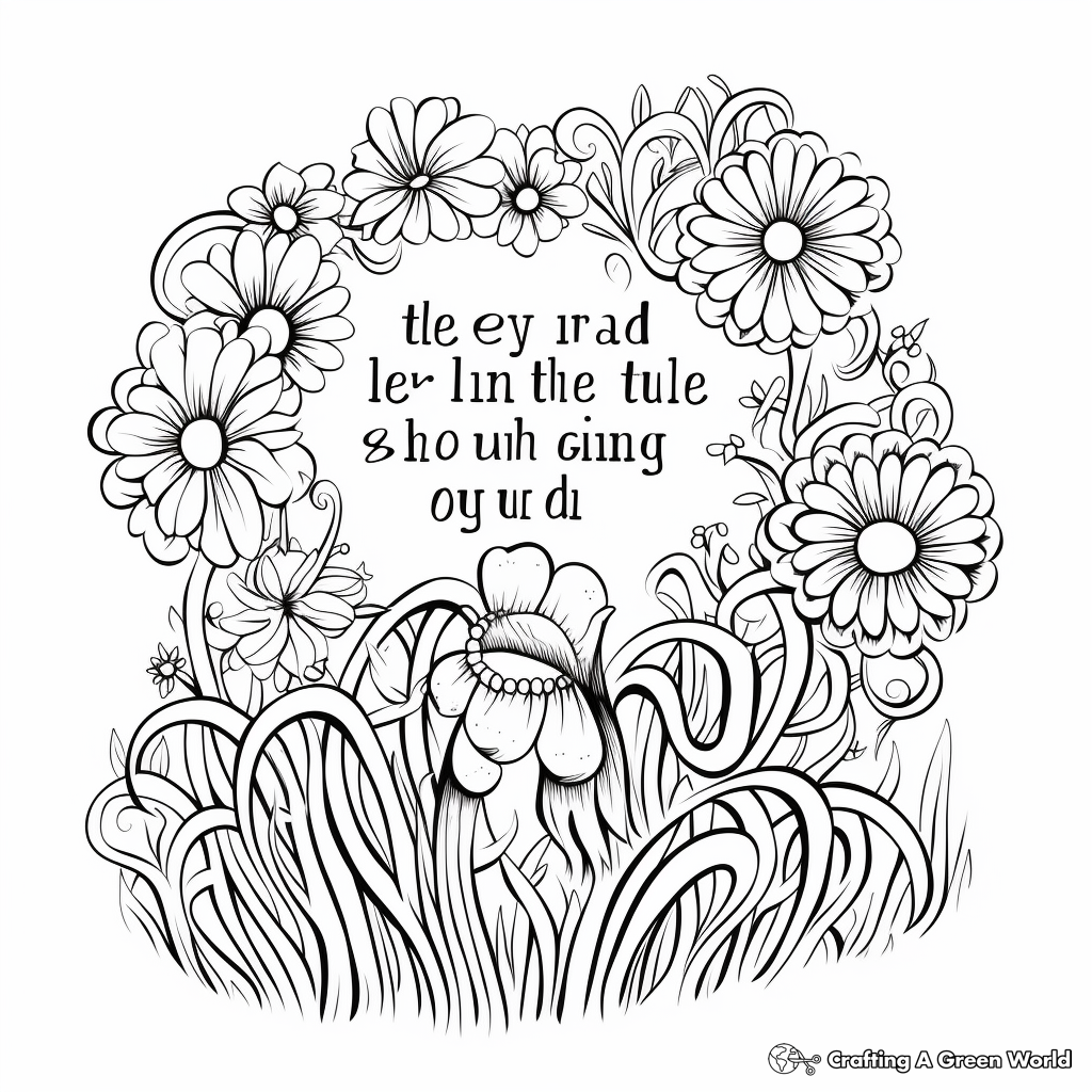 Thinking of you coloring pages