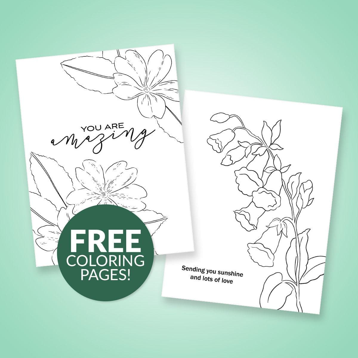 Color me happy printable coloring pages â