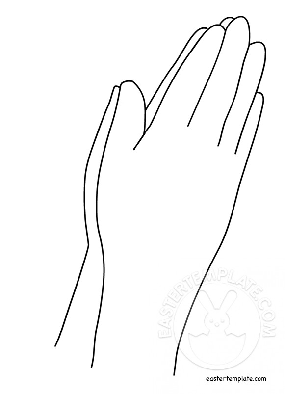 Praying hands clip art