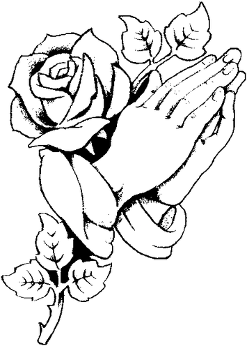 Prayer day coloring pages