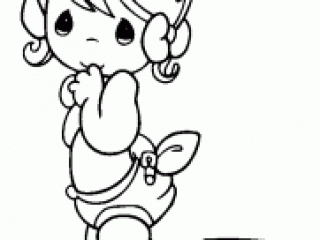Best precious moments coloring pages for kids