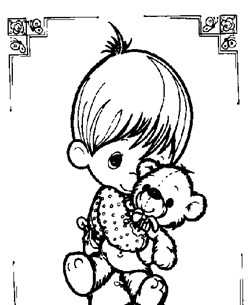 Precious moments coloring pages all kids network