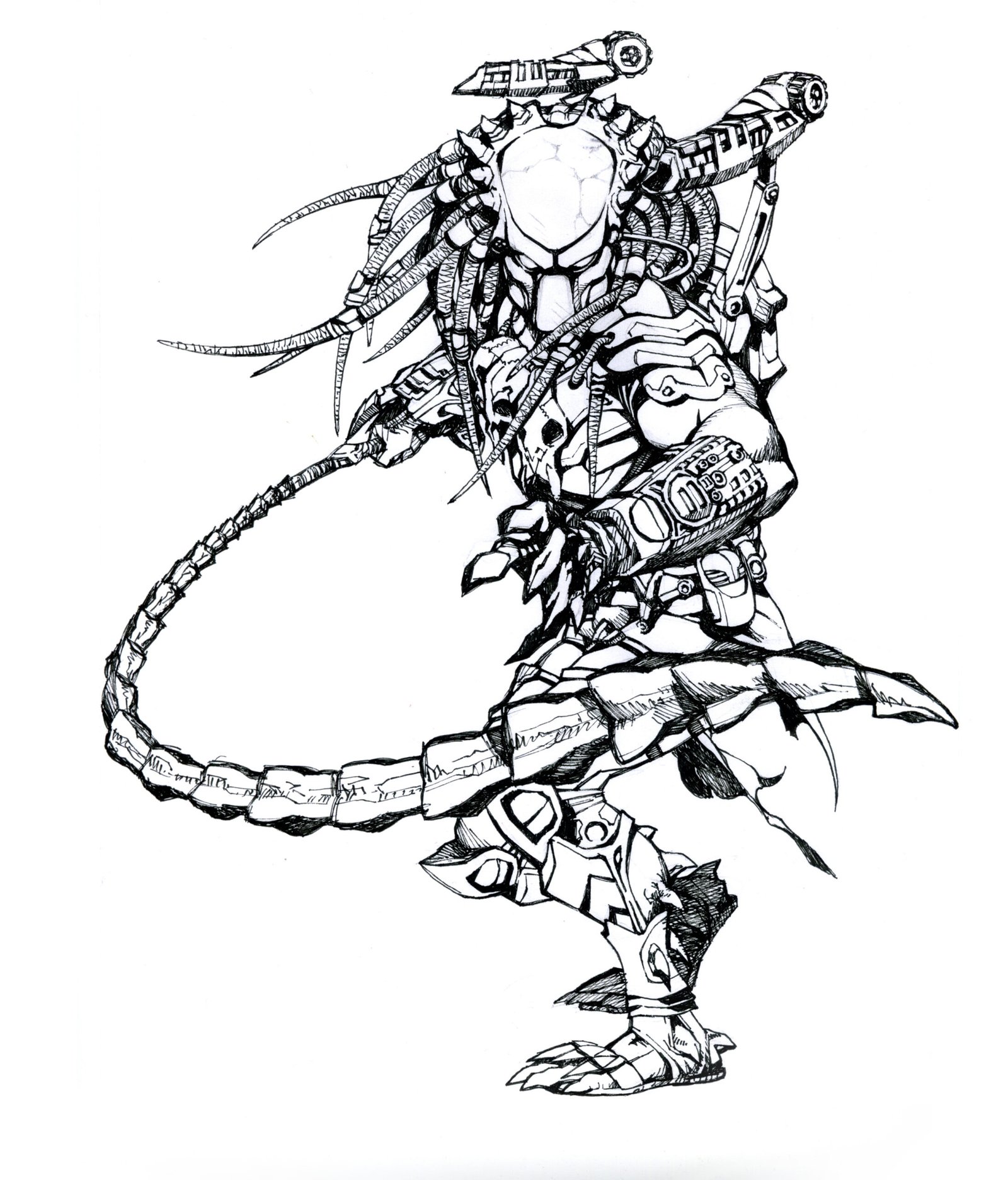 Predator coloring pages printable for free download