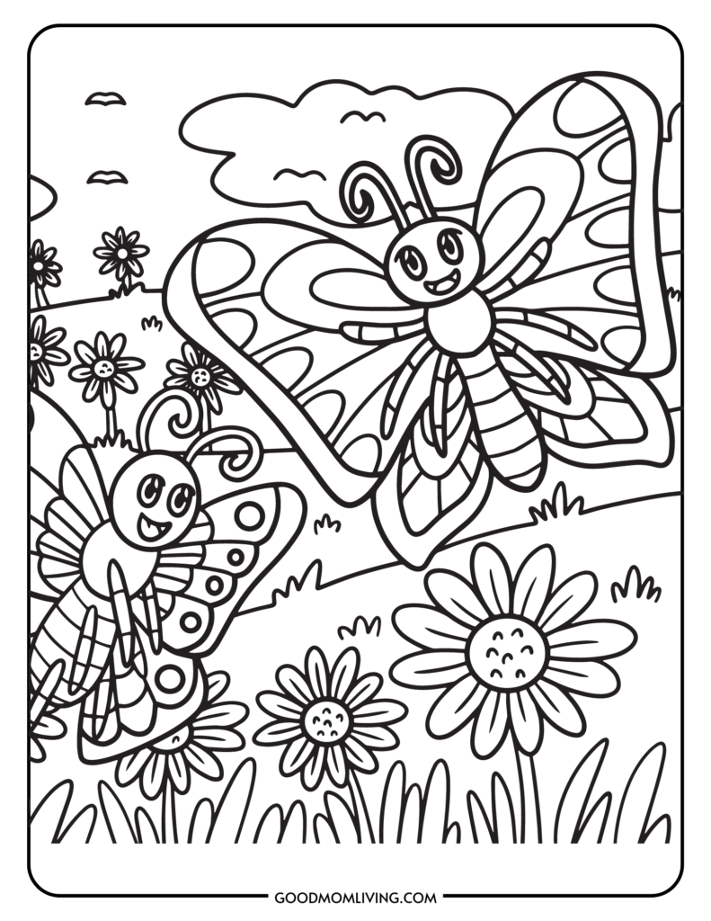 Free aesthetic coloring pages printable sheets