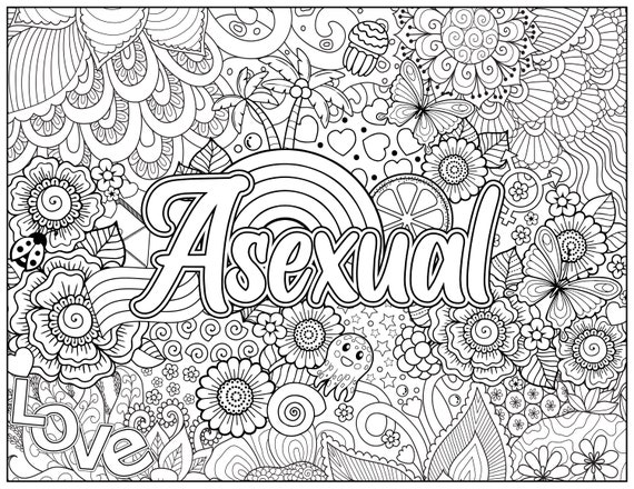 Asexual colouring pride coloring printable colouring page printable coloring lgbtq coloring pride colour digital download in canada