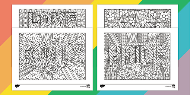 Free pride mindfulness loring sheets usa