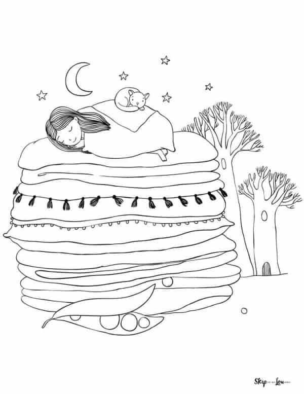 Princess coloring pages skip to my lou