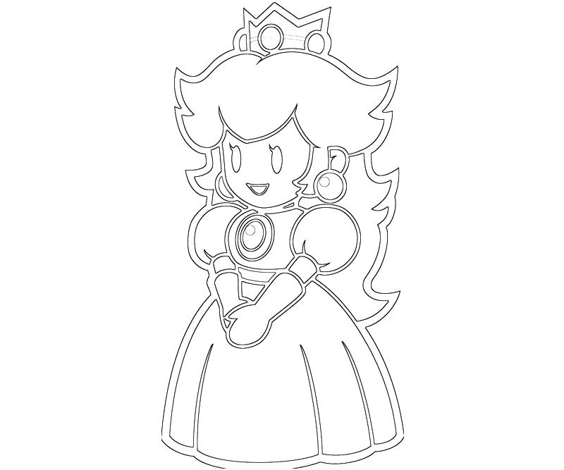 Princess peach peach cute