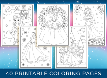 Princess coloring pages