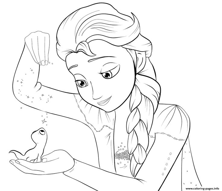 Frozen free printable elsa and bruni coloring page printable frozen para colorir desenho frozen pãginas para colorir