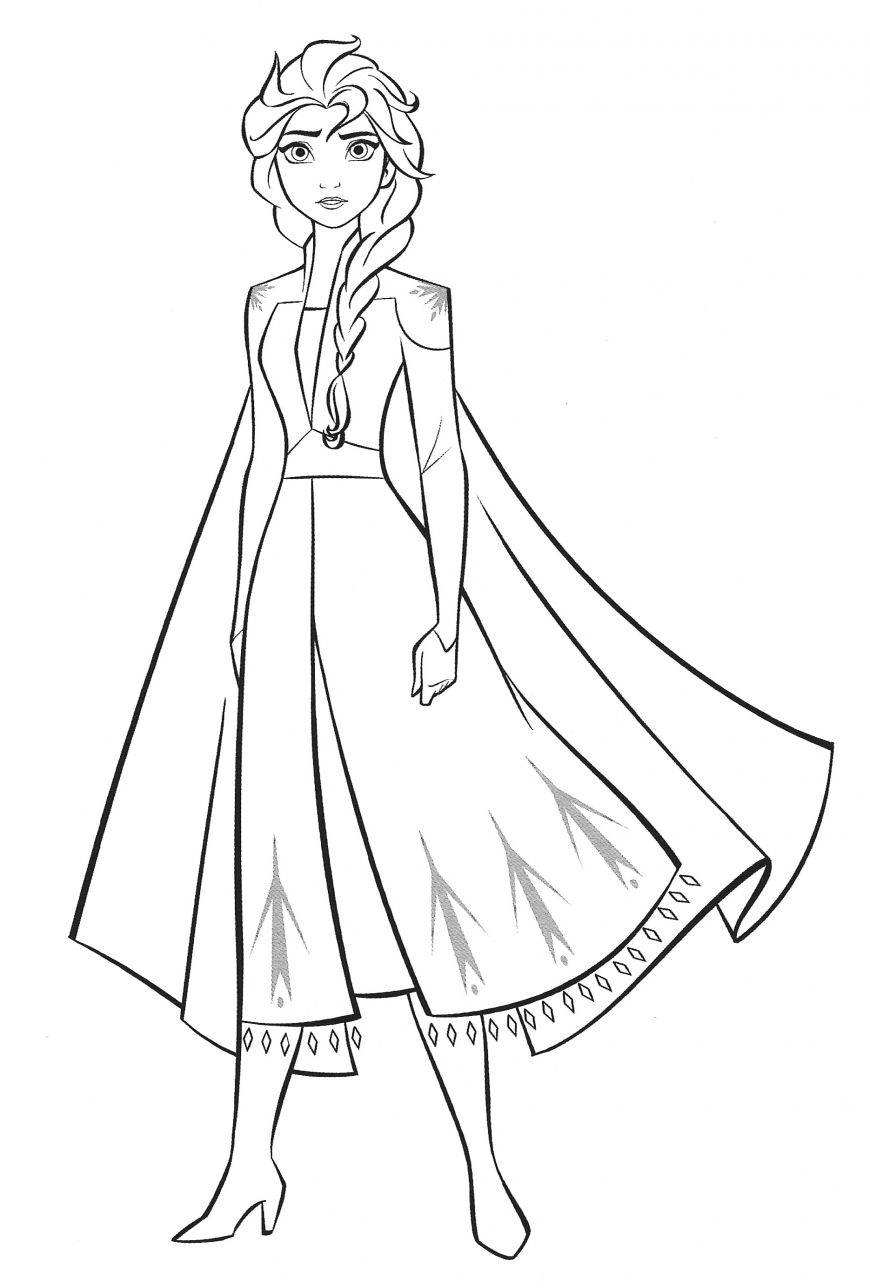 New frozen coloring pages with elsa disney kleurplaten kleurplaten tekeningen disney figuren
