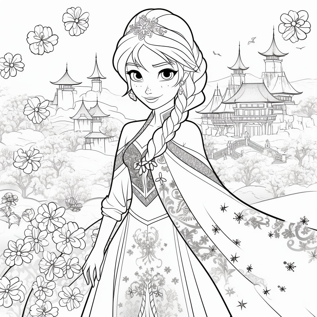 Buy frozen coloring page online in india