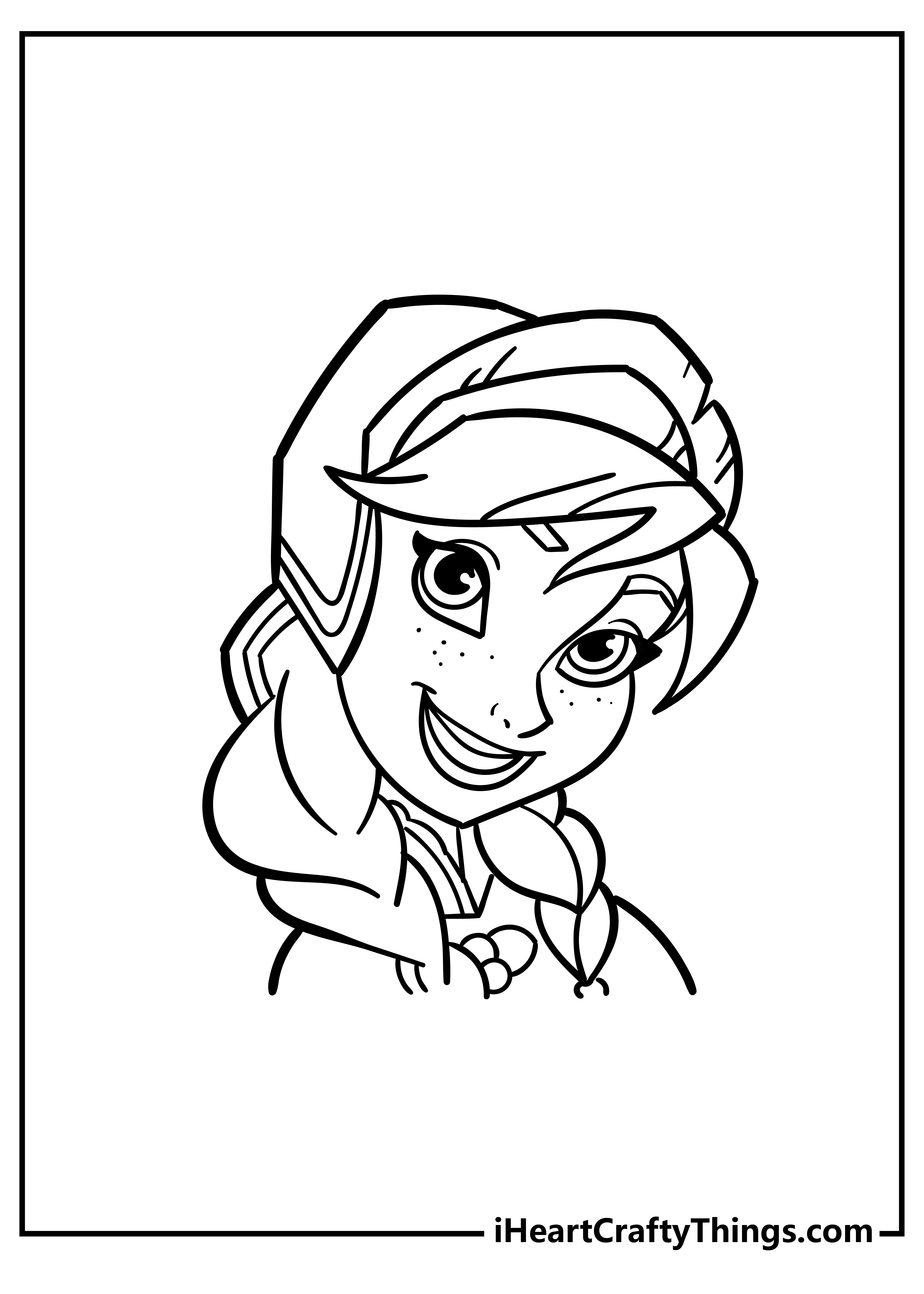 Anna coloring pages free printables
