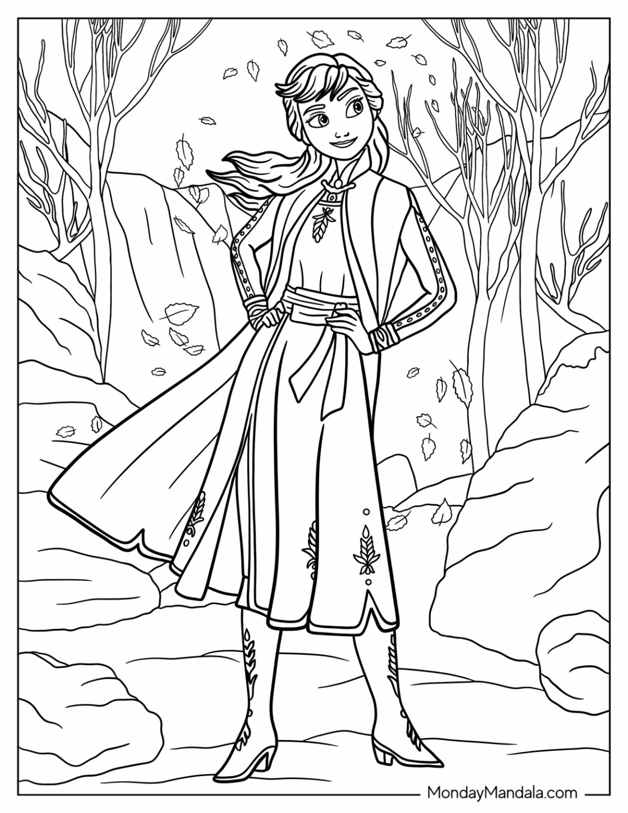 Anna coloring pages free pdf printables
