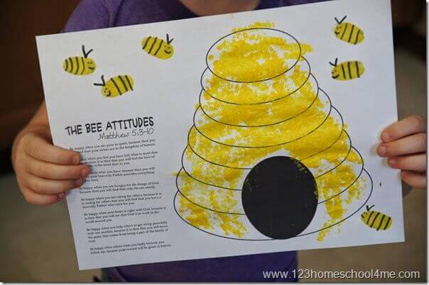 Ð beatitudes sunday school lesson with free printable craft