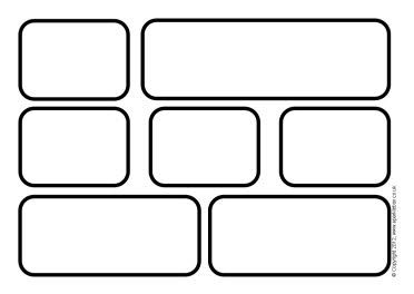 Editable black and white word wall bricks sb word wall template black and white words word wall