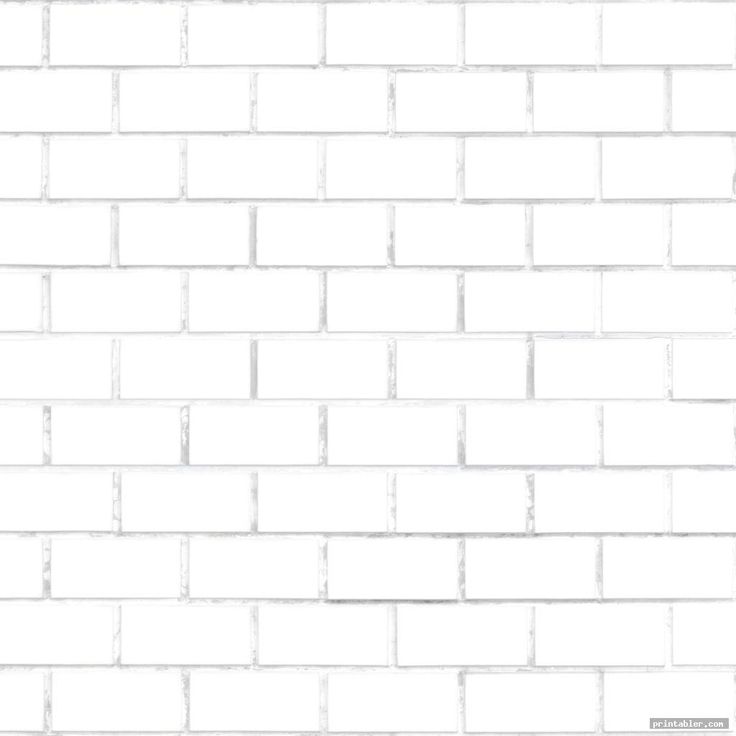 Free printable printable brick pattern template