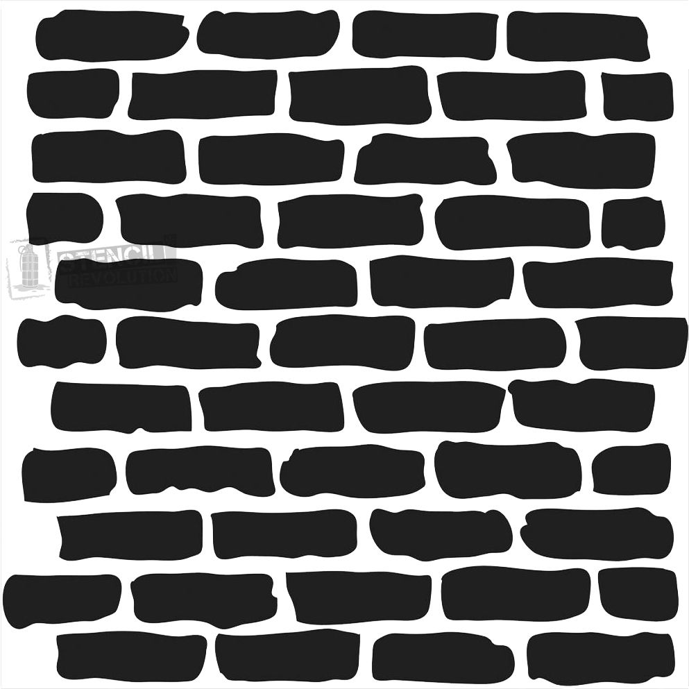 Free printable printable brick pattern template