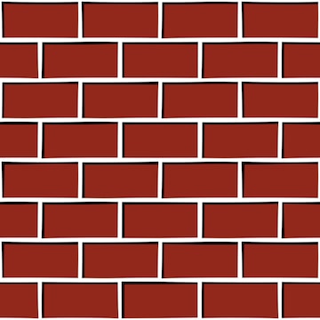 Premium vector realistic seamless brick pattern tile