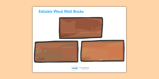 Ð brick template printable