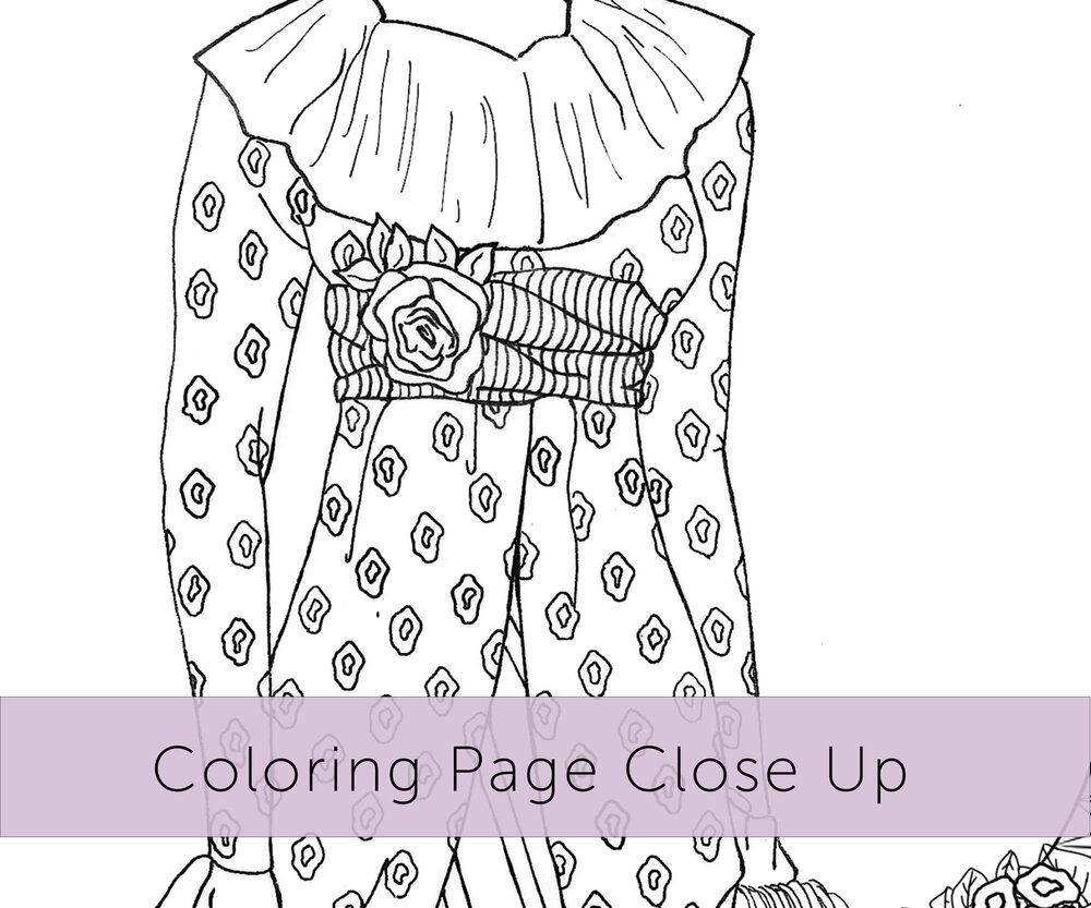 Fashion coloring