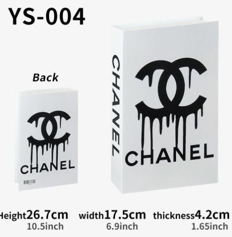 Chanel c der book hardver with storage â books