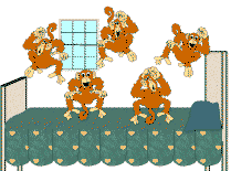 Five little monkeys coloring book pages and tracer pages