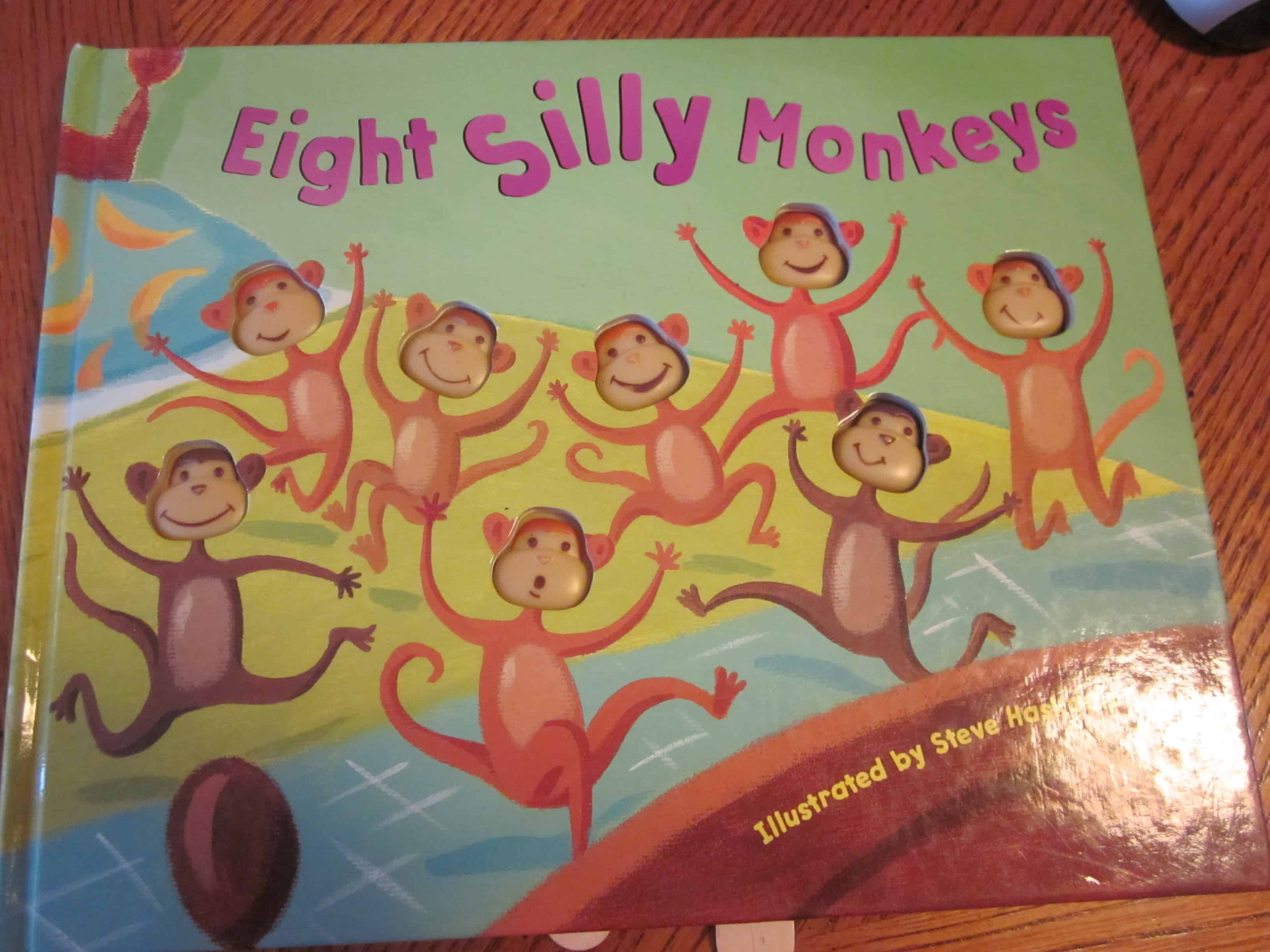 Educational preschool activity m is for monkey