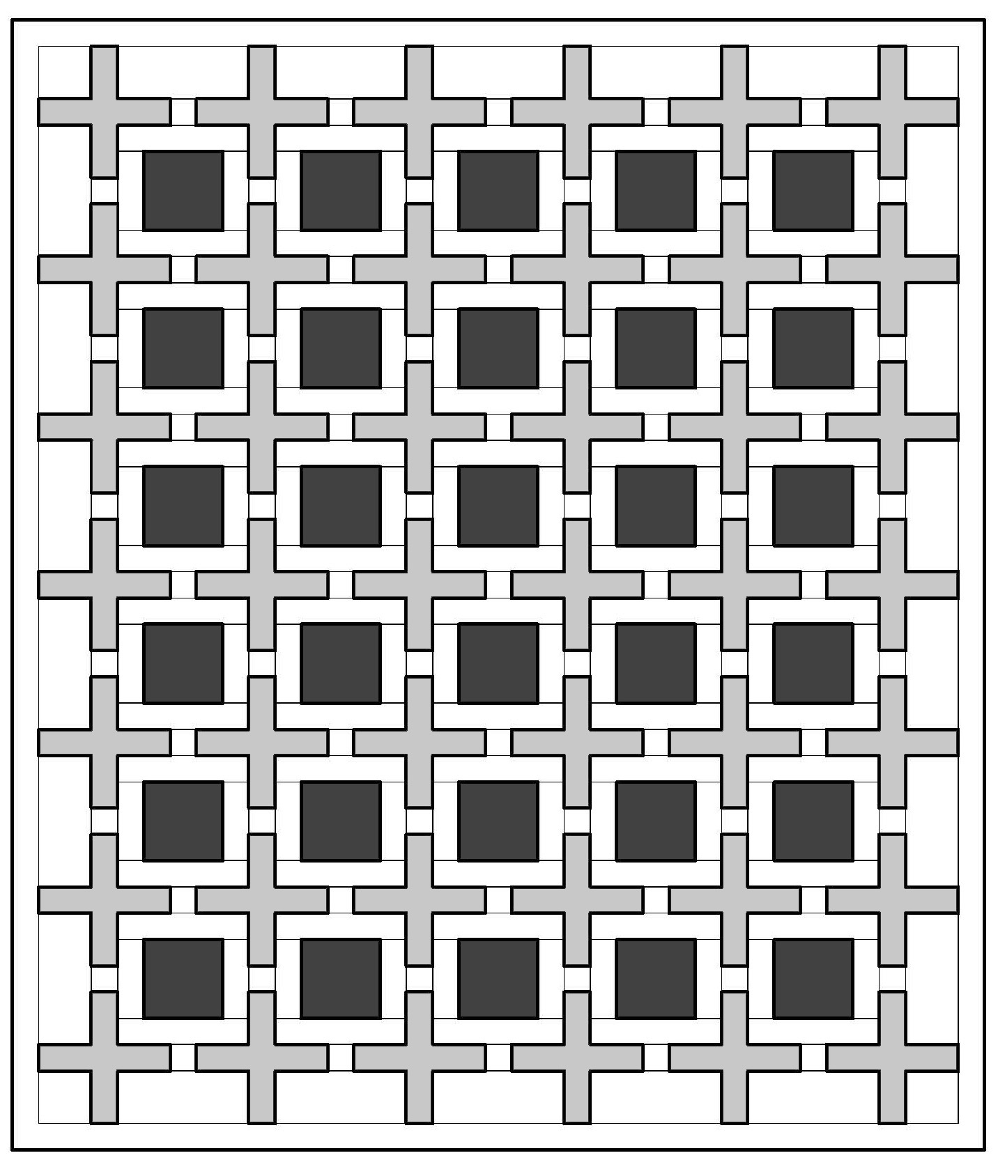 Positive space quilt along â coloring pages jenna brand