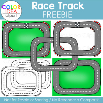 Race track freebie by color idea tpt