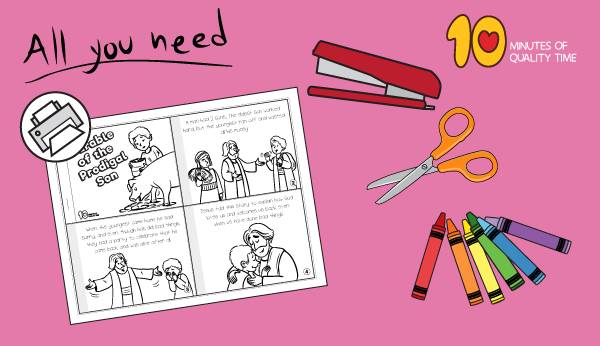 The prodigal son mini book â minutes of quality time