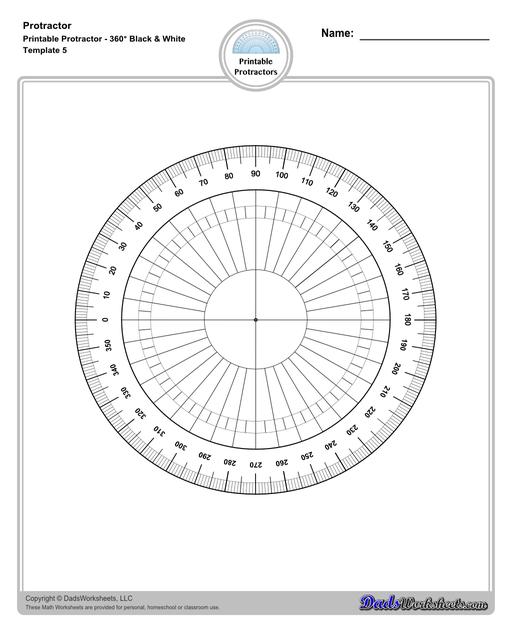 Angles with a protractor